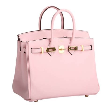 pale pink Hermes bags